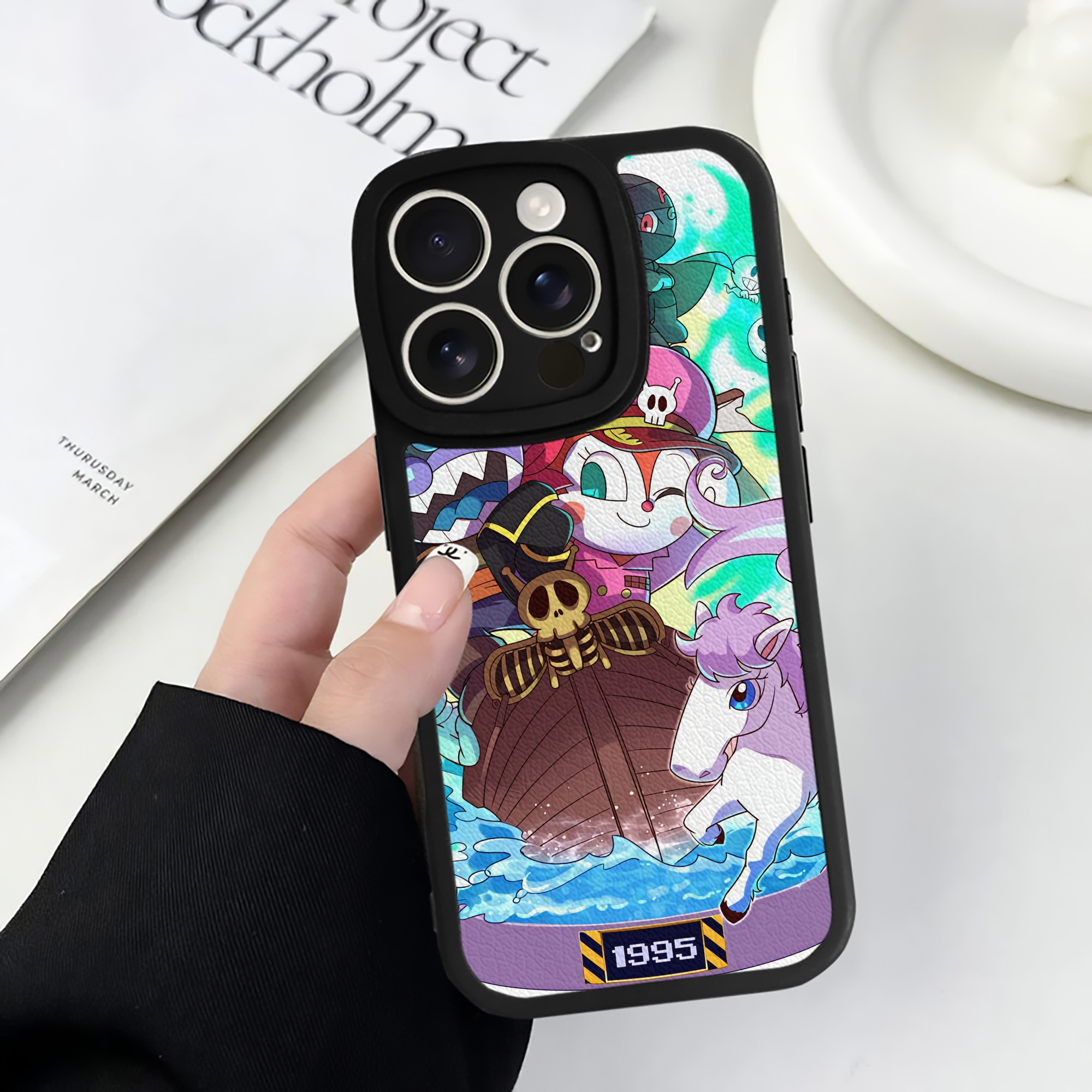 （画像用） アンパンマン Anpanman 【iPhone 16シリーズ対応】シリコンスマホケース（レザー調） 材質：シリコン